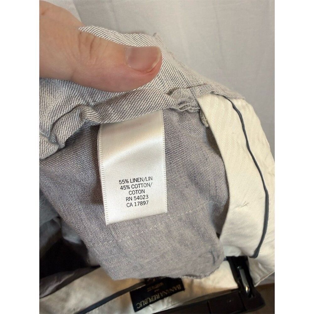 Banana Republic Shorts Womens Gray Utility Cargo Cuffed Hem Martin Fit Size 4 - Picture 10 of 11